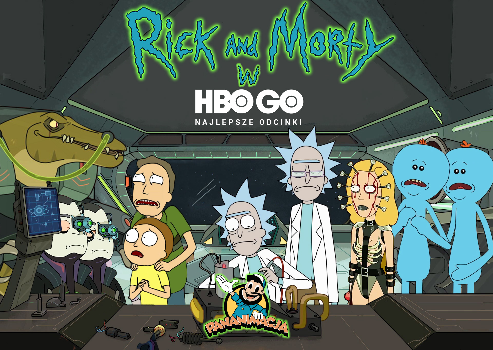 Rick i Morty” – kosmiczne podróże, cyberpunk, horror fantastyka